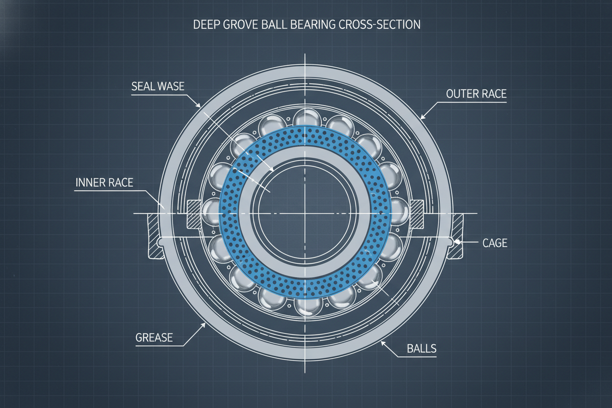 Deep Groove Ball Bearing Selection Guide: How to Choose the Right Bearing for Your Equipment
