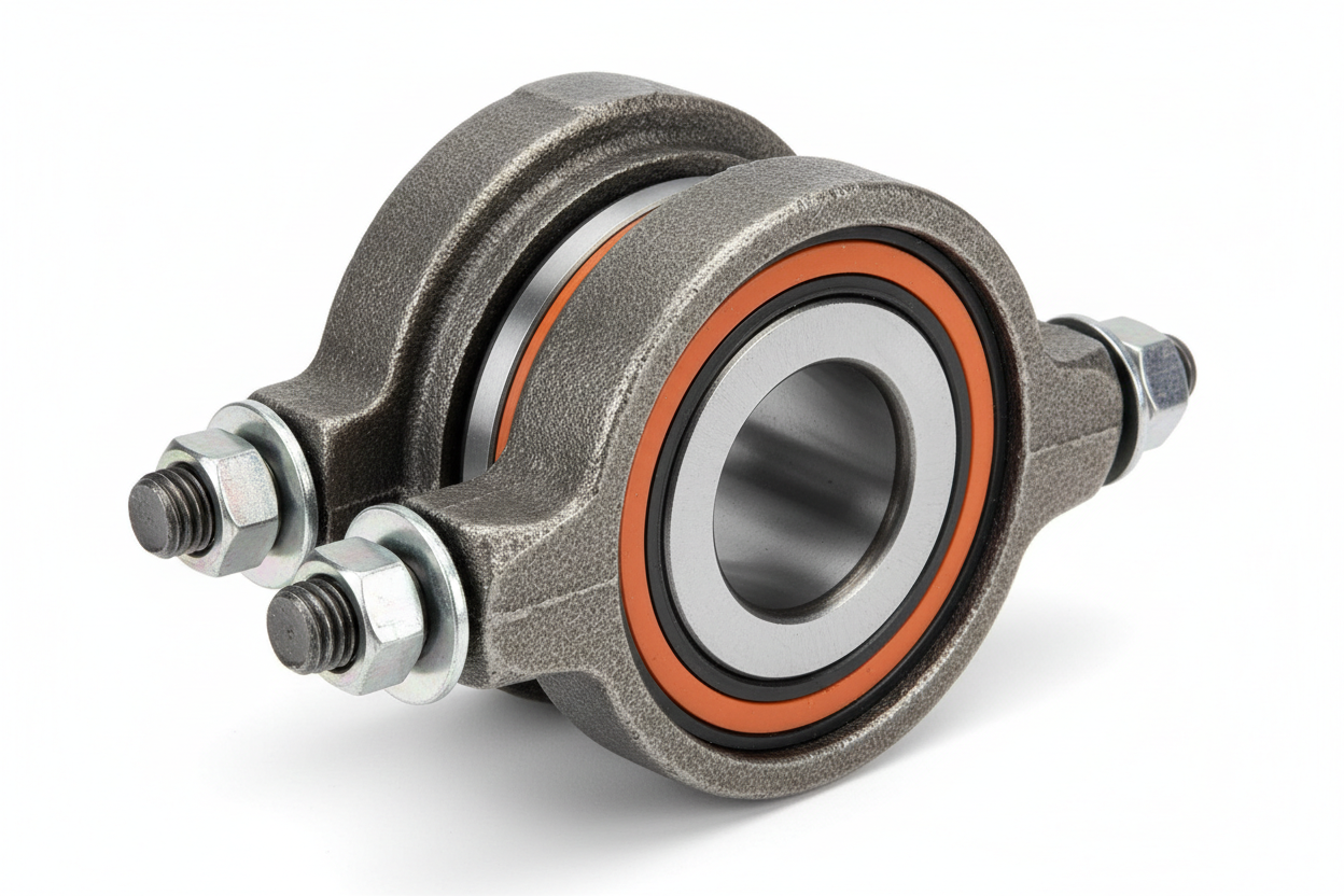 ST4911 complete disc harrow bearing unit assembly with housing and hardware for heavy-duty tillage equipment