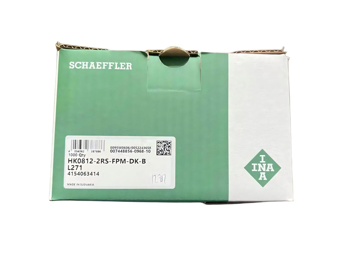 Schaeffler INA HK0812-2RS-FPM-DK-B-L271 original packaging label Made in Slovakia 1000 pcs