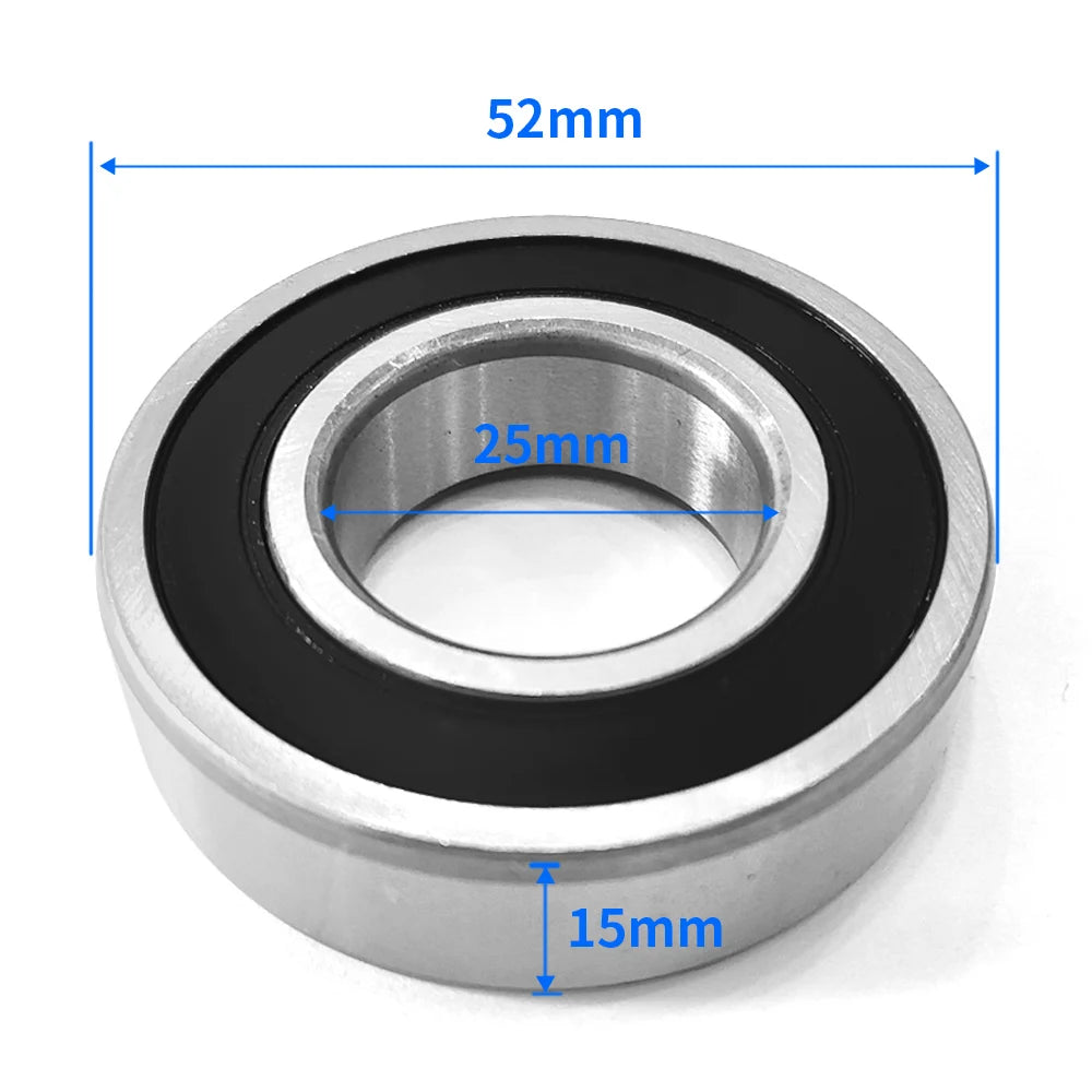 SGU Deep Groove Ball Bearing Set (6200–6206 Series) – Chrome Steel, 2RS Sealed Bearings, High Precision