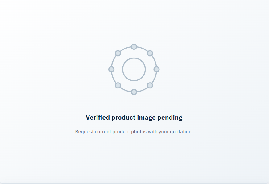 Verified product image pending - request current product photos with your quotation